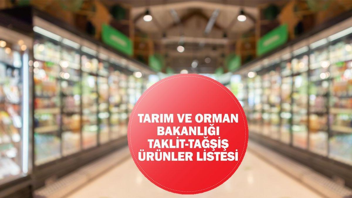 TARIM VE ORMAN BAKANLIĞI TAKLİT TAĞŞİŞ LİSTESİ 2025: Sahte – hileli ürünler sorgulama ekranı (guvenilirgida.tarimorman.gov.tr)
